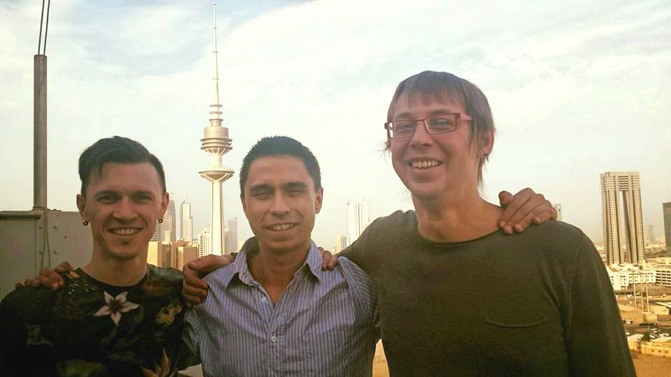 Toke-Cha band in Kuwait tour